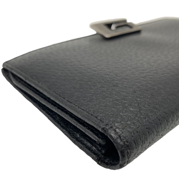 GUCCI Vintage G-Clasp Leather Long Wallet - Picture 7 of 12